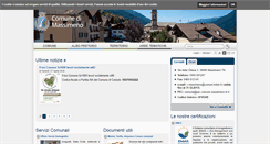 Desktop Screenshot of comune.massimeno.tn.it